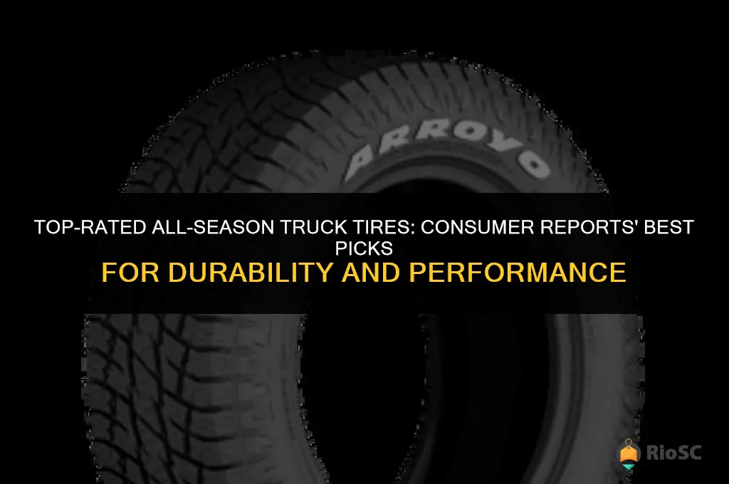 best rated all season tires for trucks consumer reports