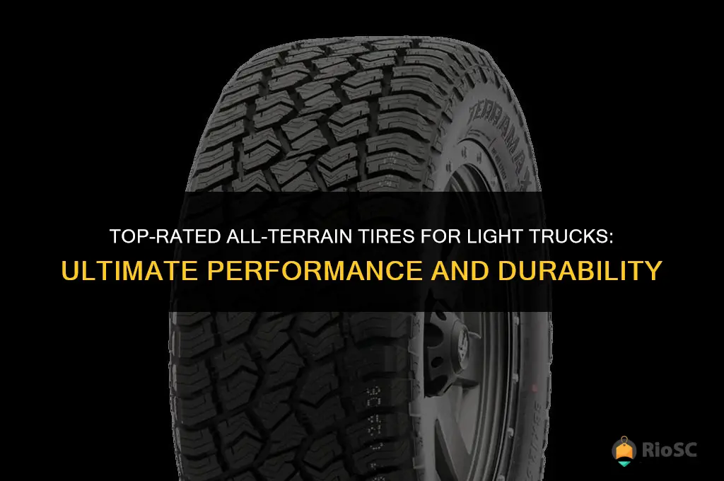 best rated all terrain tires for light trucks