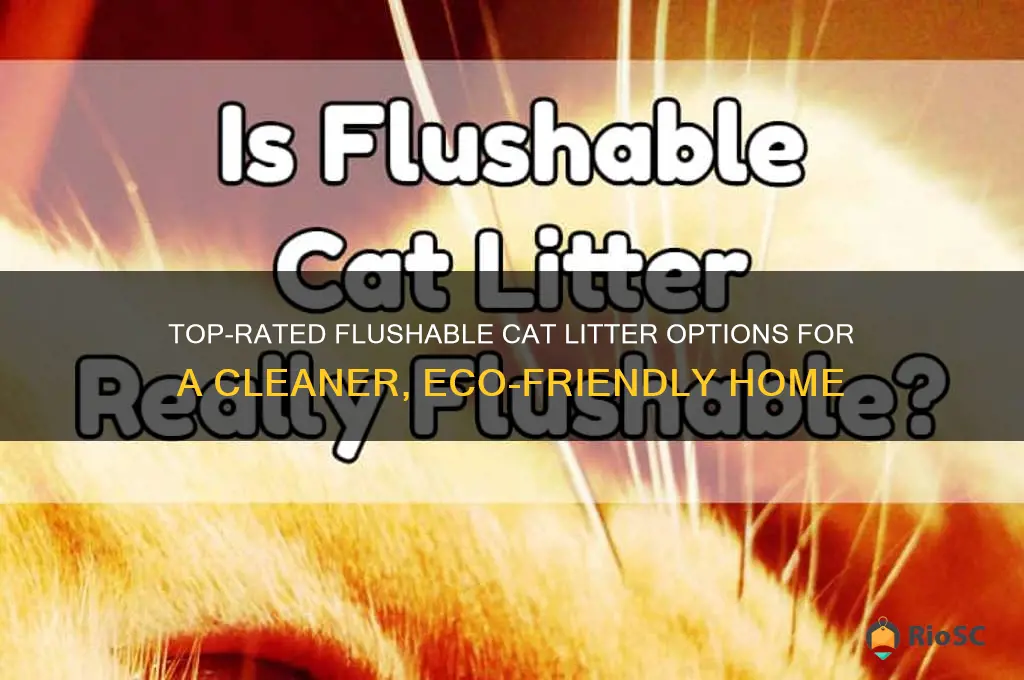 best rated flushable cat litter