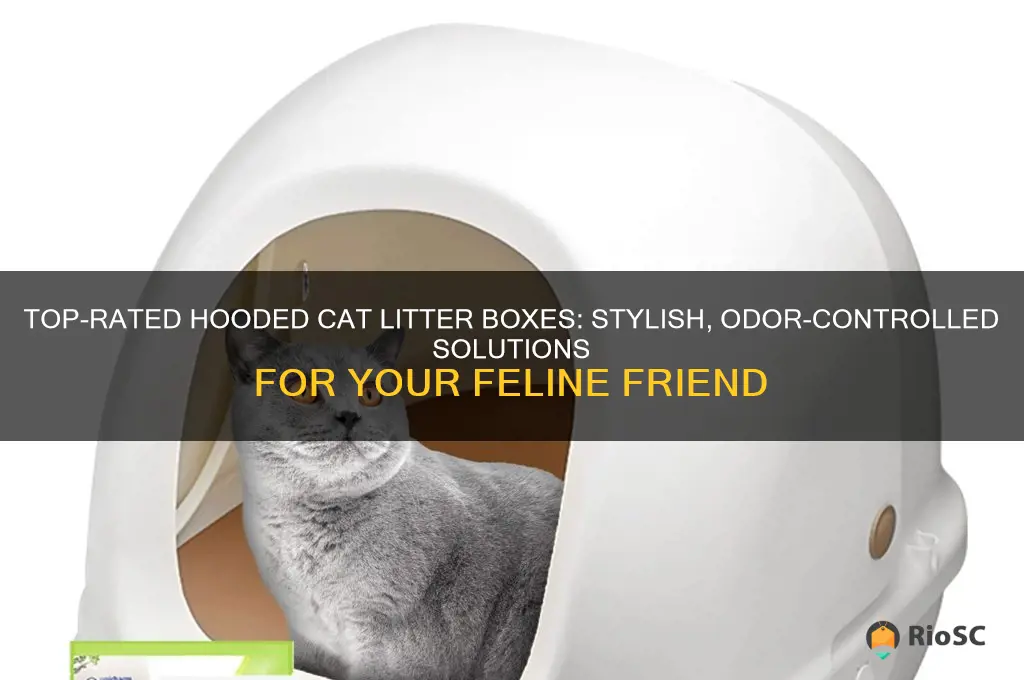 best rated hooded cat litter box