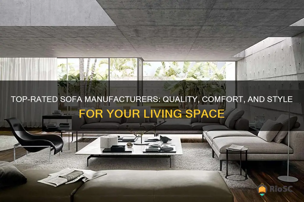 best rated sofa manufacturers