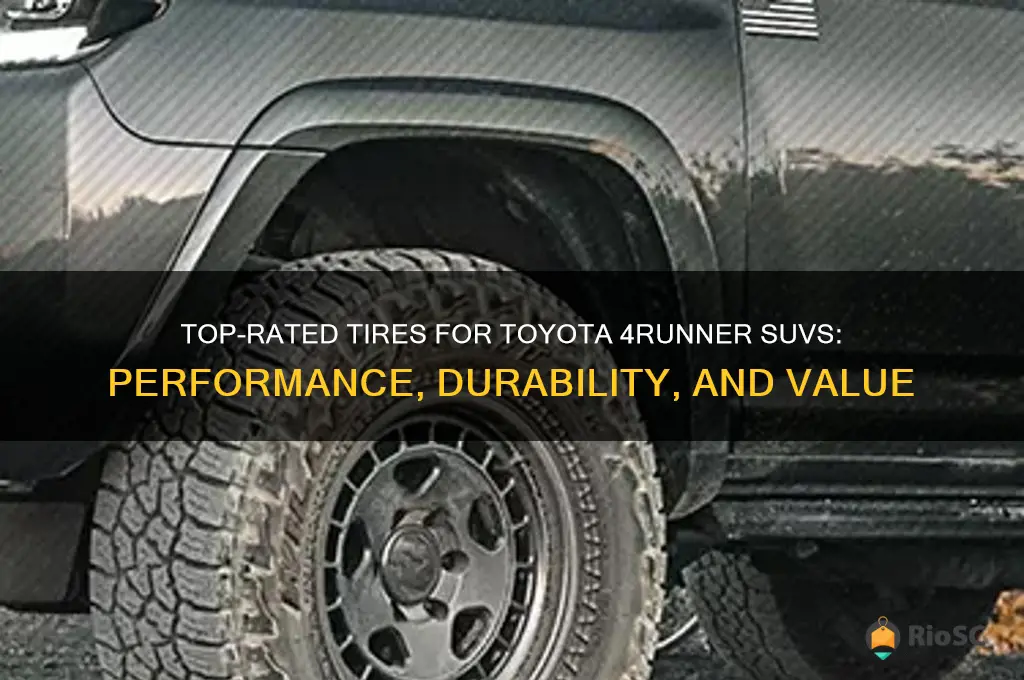 best rated tires for suv toyota 4runner