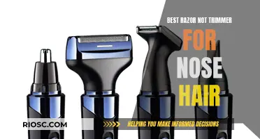 The Sleek Shave: Finding the Perfect Razor for Nose Hair Maintenance