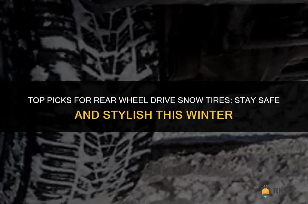 best rear wheel drive snow tires