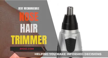 The Ultimate Rechargeable Nose Hair Trimmer: A Grooming Essential