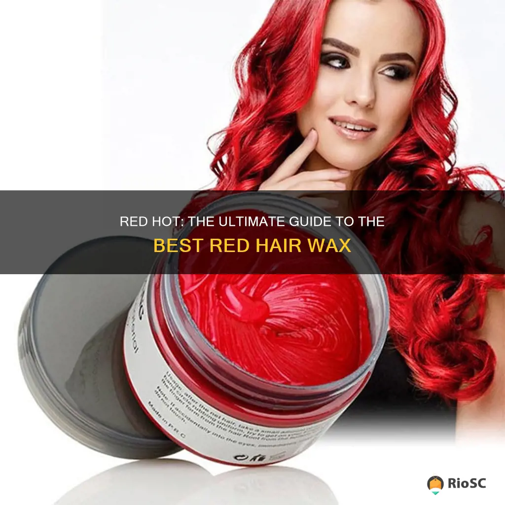 best red hair wax