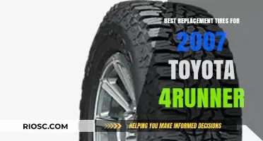 Top-Rated Replacement Tires for Your 2007 Toyota 4Runner: Performance, Durability, and Value