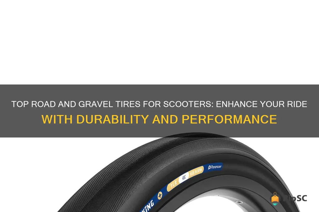 best road and gravel tires for scooters