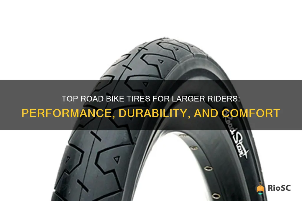 best road bike tires for large men