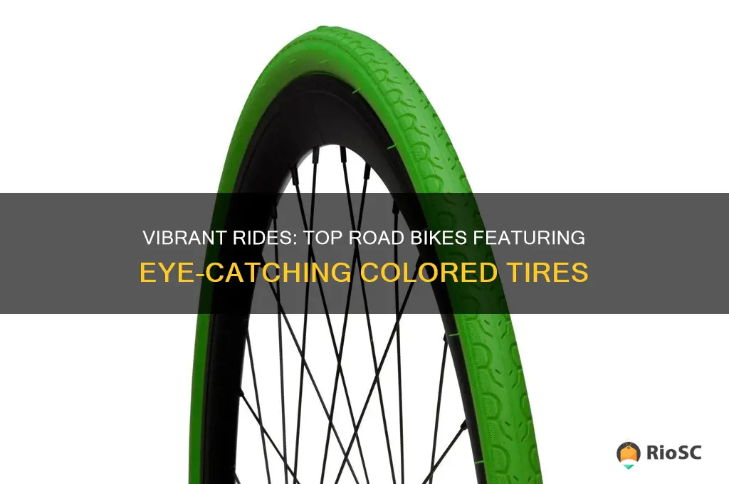 best road bikes with colored tires
