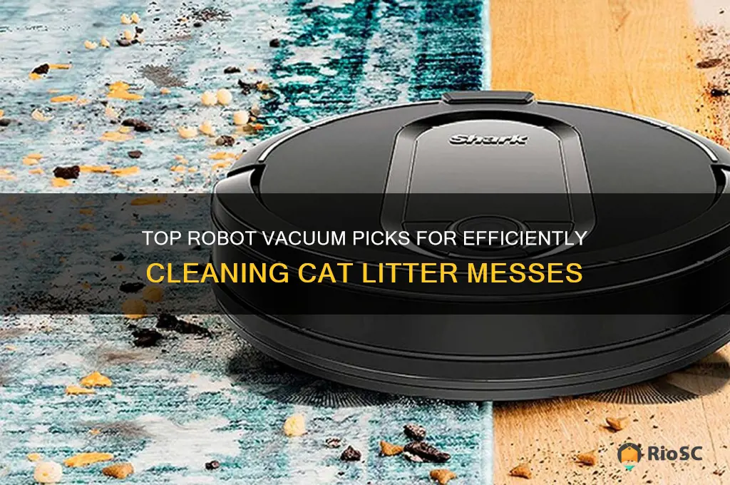 best robot vacumm for cat litter