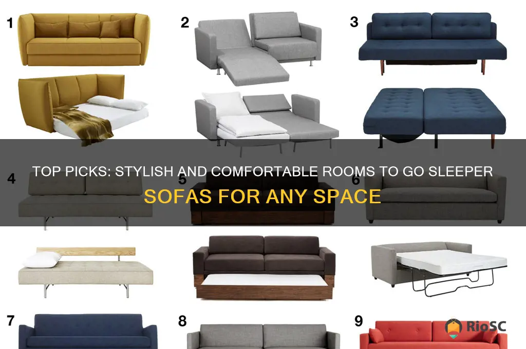 best rooms to go sleeper sofa