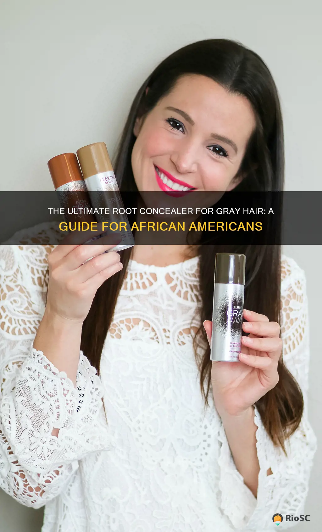 best root concealer for gray hair for african american