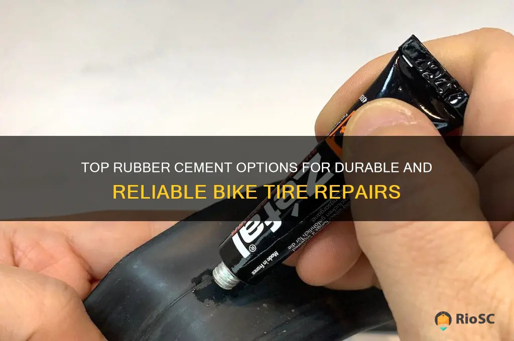 best rubber cement for bike tires