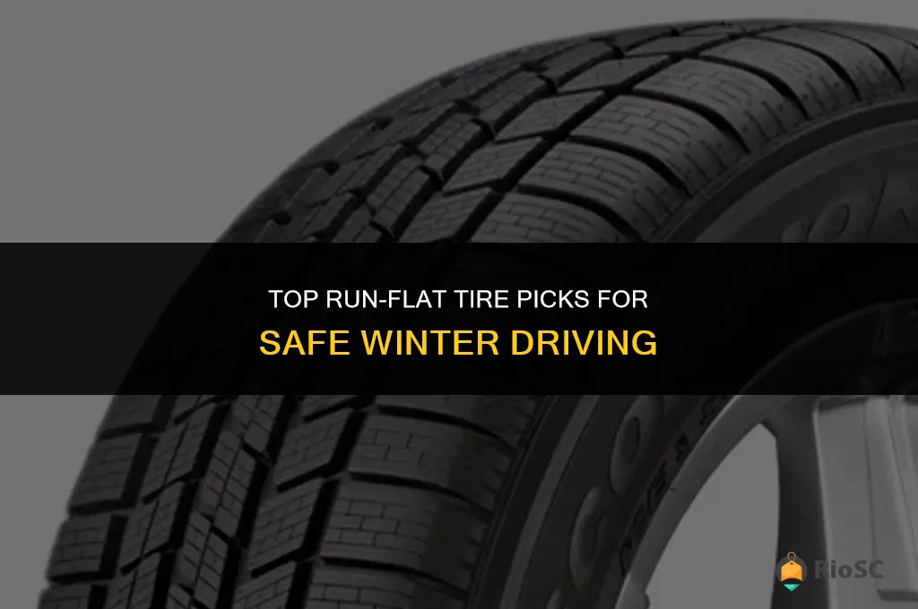 best run flat tires for snow