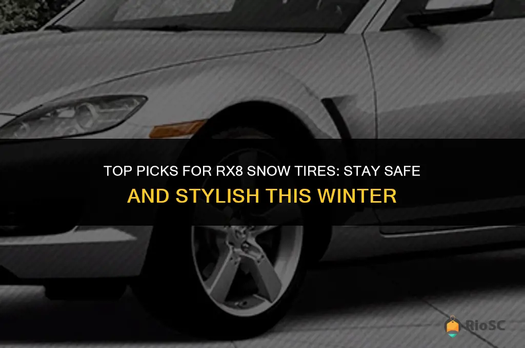 best rx8 snow tires