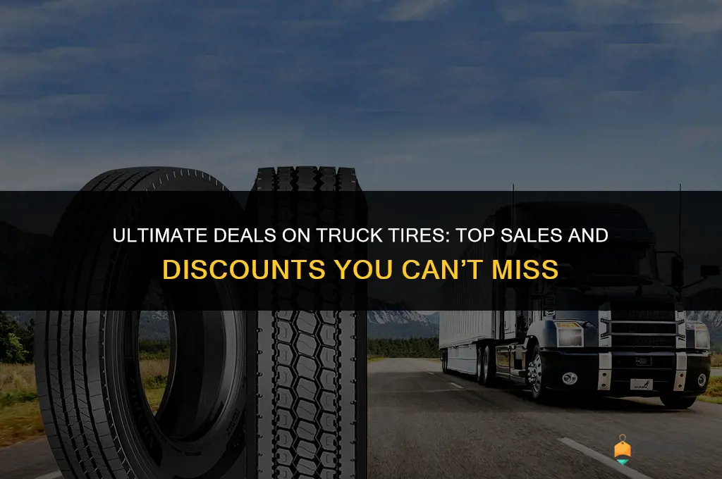 best sale on truck tires