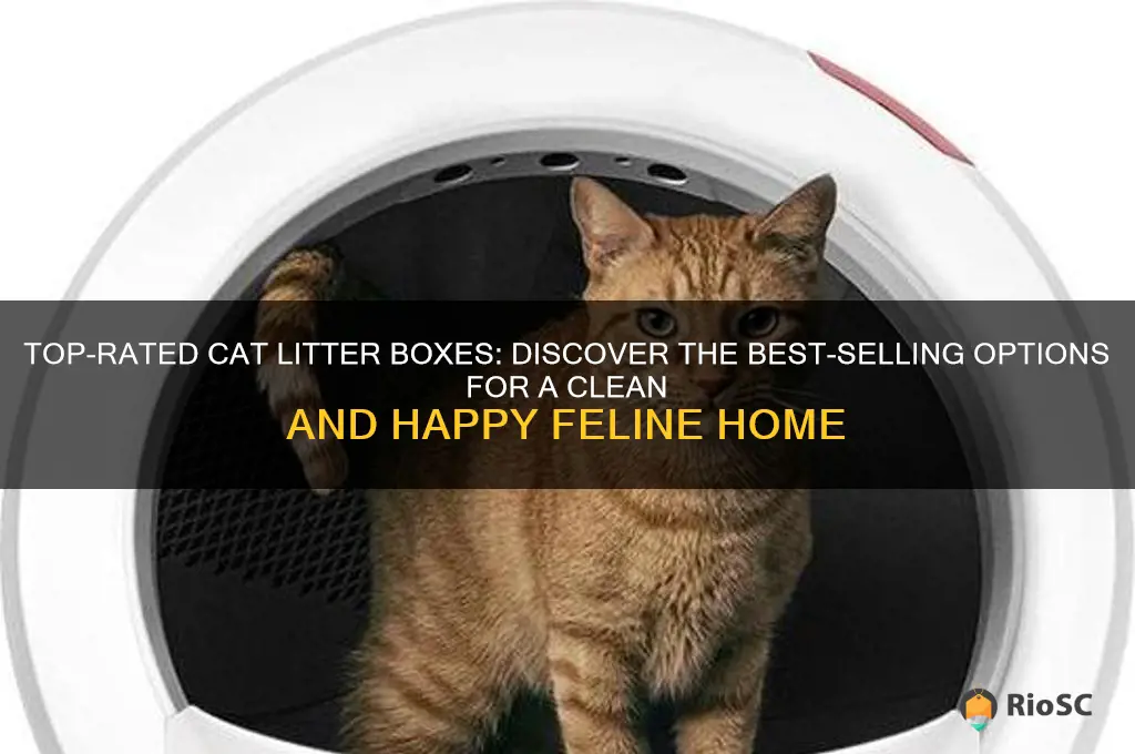 best selling cat litter box