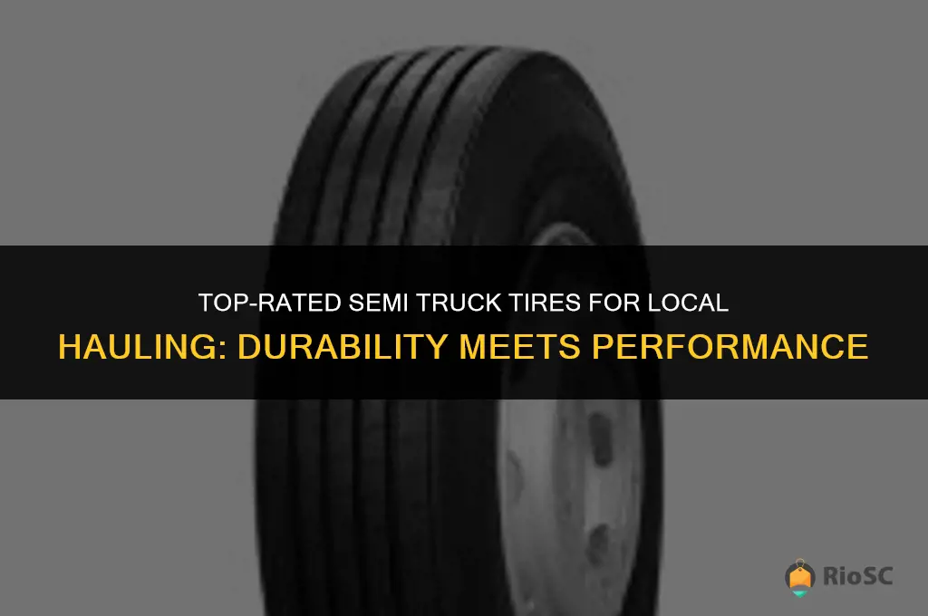 best semi truck tires for local truck