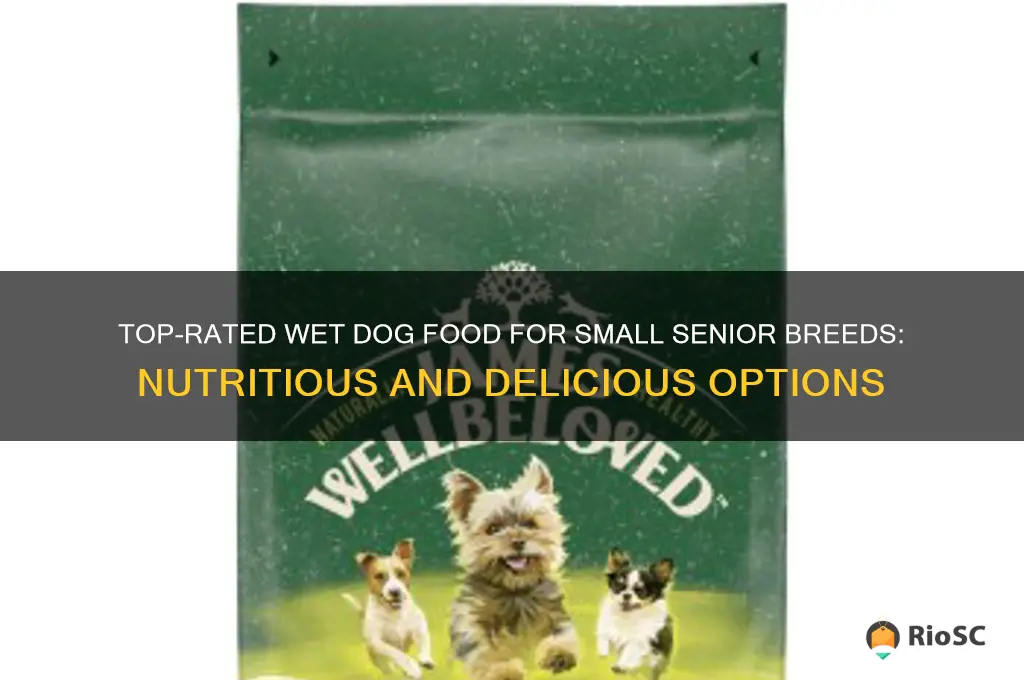best senior wet dog food small breeds