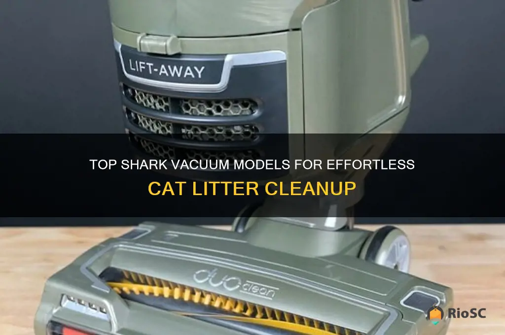 best shark vacuum for cat litter