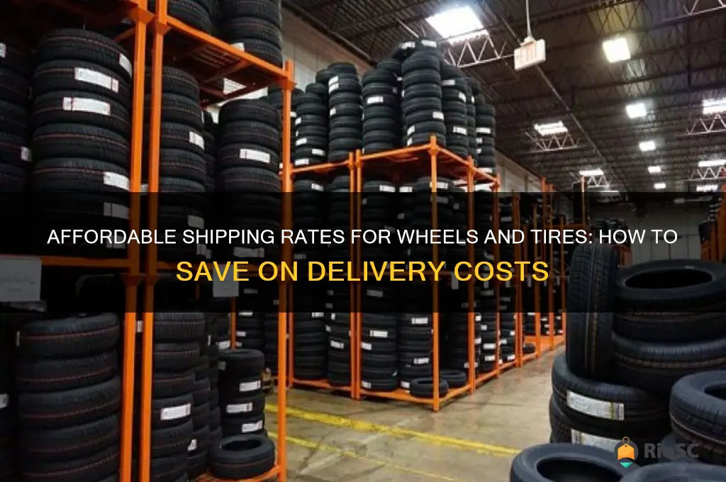 best shipping price for wheels and tires