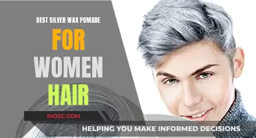 Silver Wax Pomade: The Ultimate Styling Solution for Women's Hair