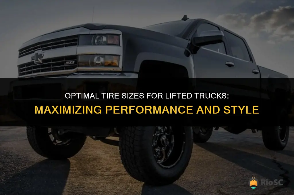 best size tires for lifted truck