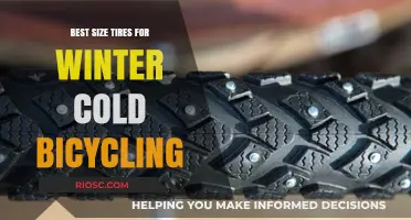 Optimal Tire Sizes for Winter Bicycling: Ensuring Safety and Performance in Cold Conditions