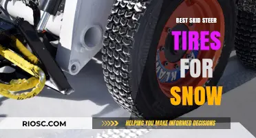 Top Skid Steer Tires for Snow: Unmatched Traction and Durability