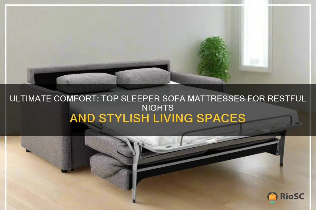 best sleeper sofa mattress