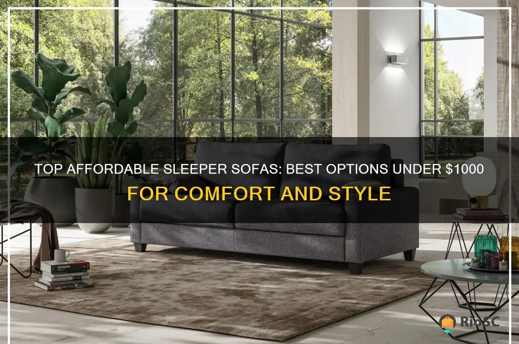 best sleeper sofa under 1000