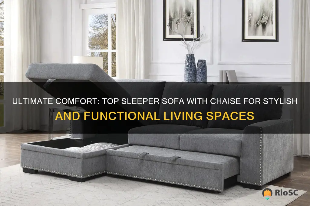 best sleeper sofa with chaise