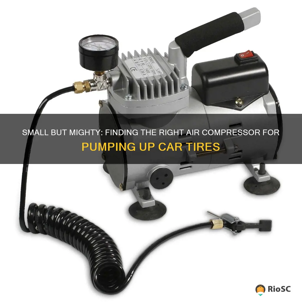 best small air compressor for pumping jup car tires