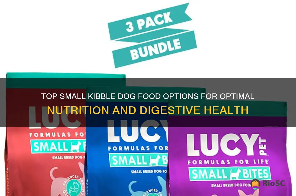 best small kibble dog food