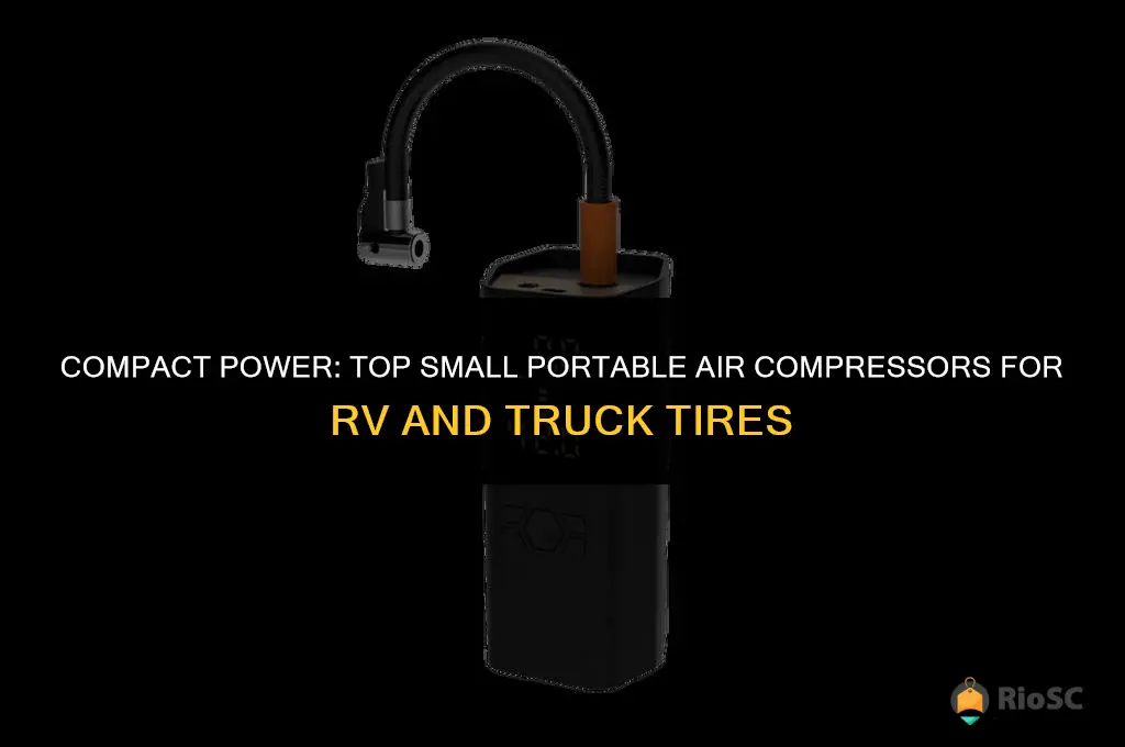 best small portable air compressor for rv truck tires