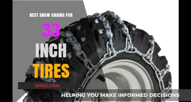 Top-Rated Snow Chains for 33 Inch Tires: Stay Safe This Winter