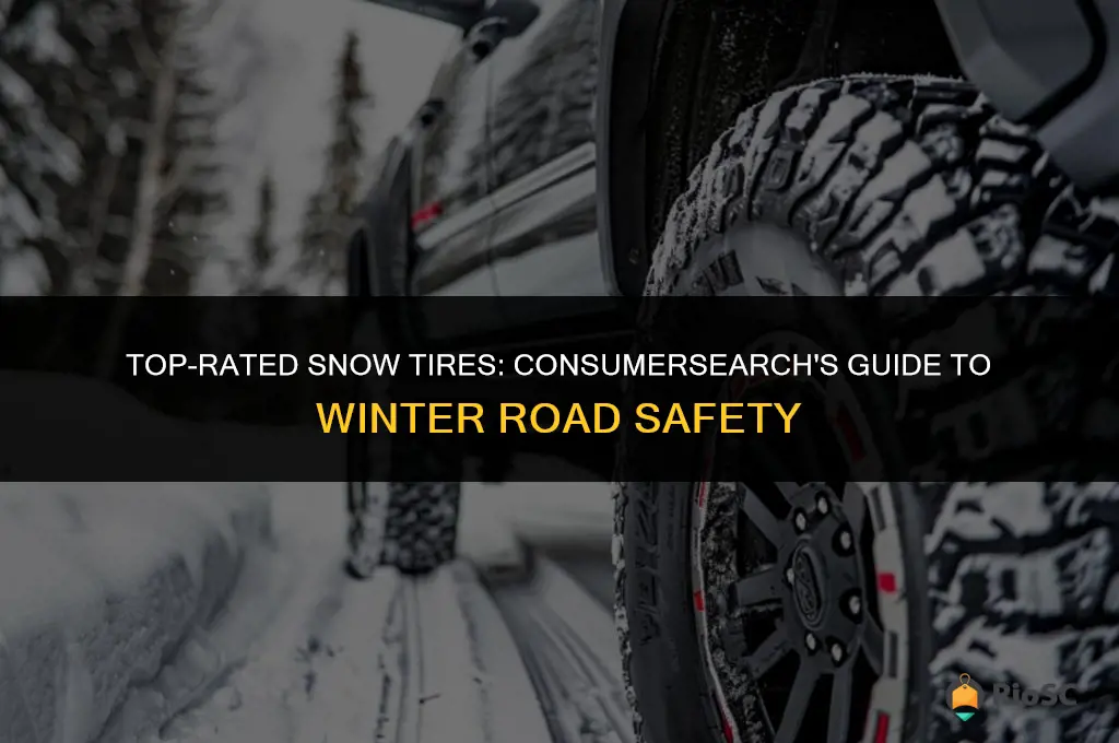 best snow tires consumersearch