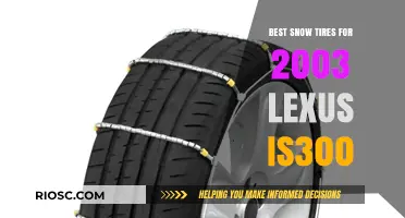 Top Snow Tire Picks for Your 2003 Lexus IS300: Stay Safe and Stylish This Winter