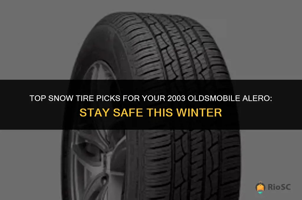 best snow tires for 2003 oldsmobile alero