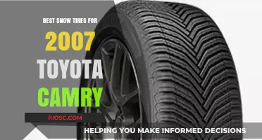 Top Snow Tire Picks for Your 2007 Toyota Camry: Stay Safe This Winter