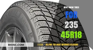 Top Picks for Snow Tires: 235/45R18 Size