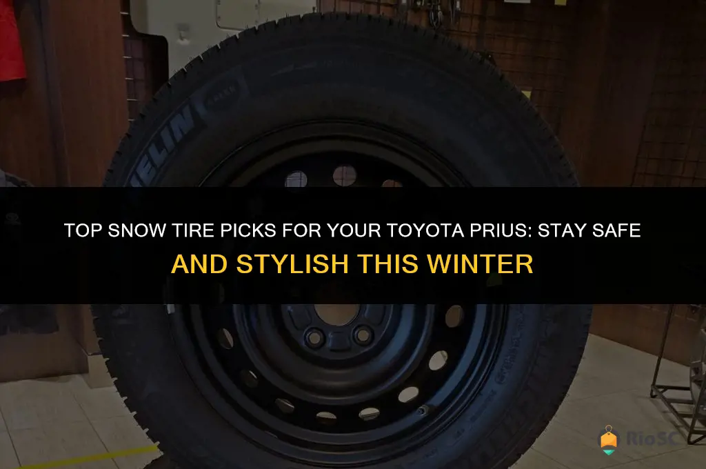 best snow tires for a prius