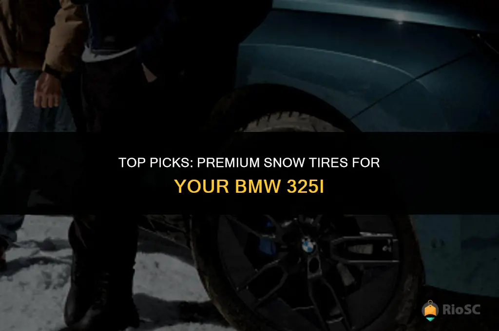 best snow tires for bmw 325i