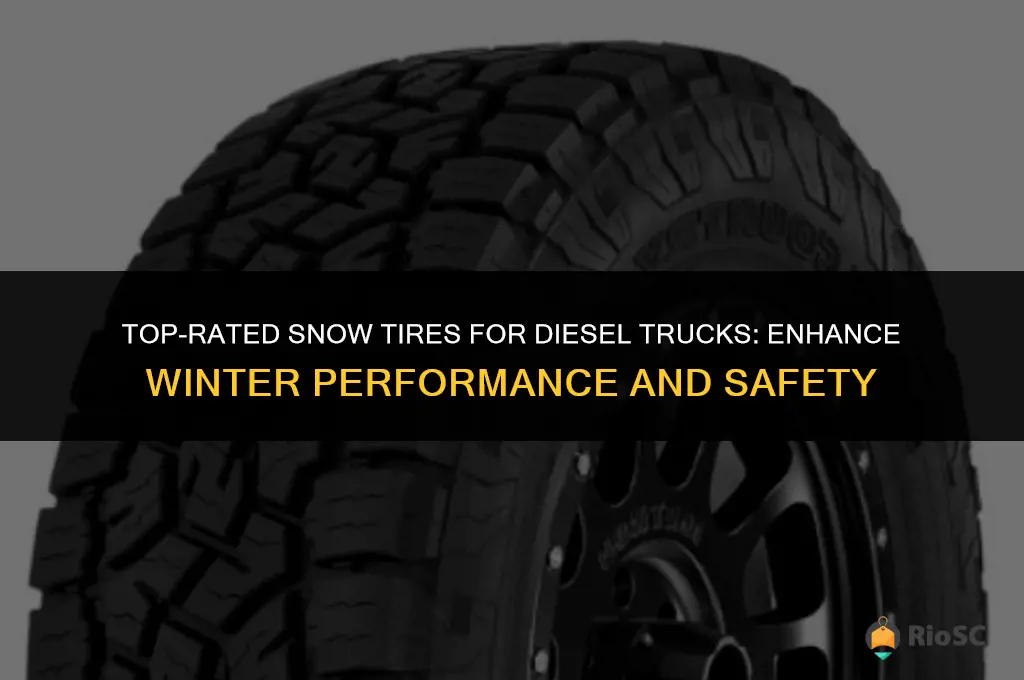 best snow tires for diesel trucks