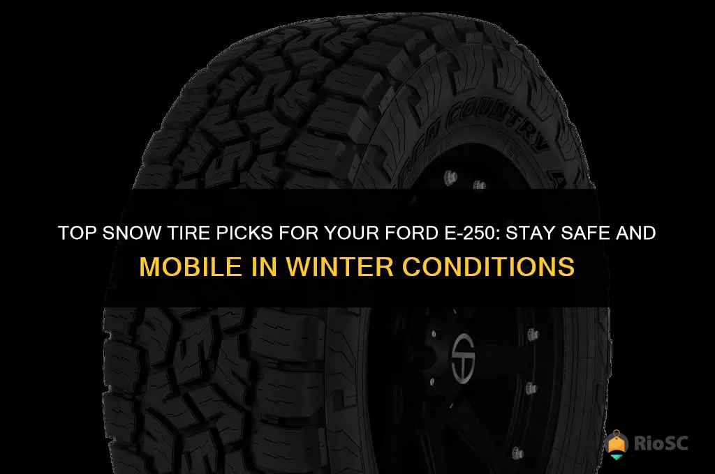best snow tires for ford e250