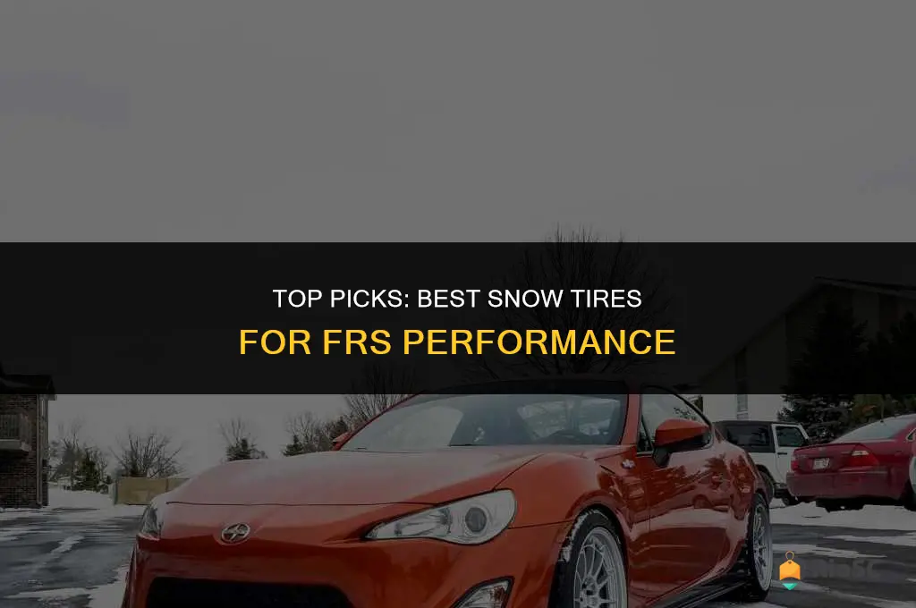 best snow tires for frs