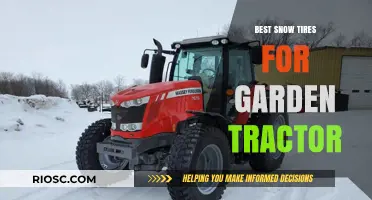 Top Picks for Winter: Best Snow Tires for Your Garden Tractor