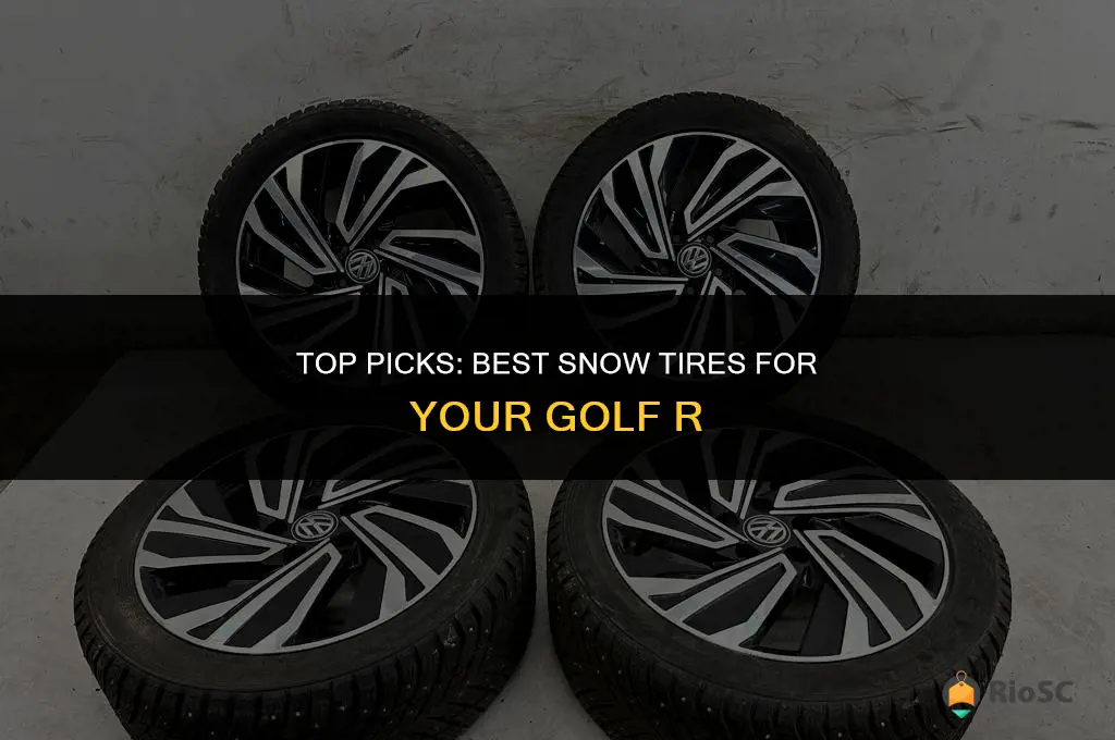 best snow tires for golf r