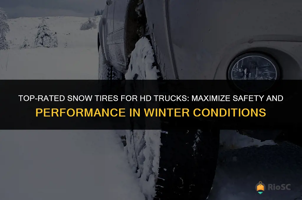 best snow tires for hd trucks